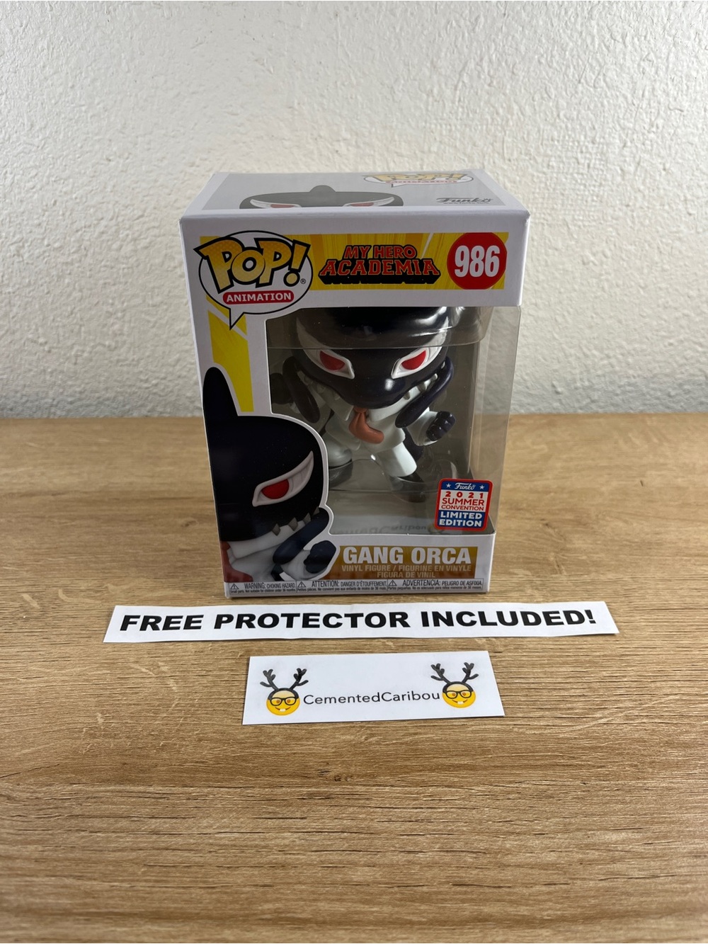 Gang Orca Funko Pop #986 My Hero Academia MHA Funkon 2021 Vaulted NEAR MINT